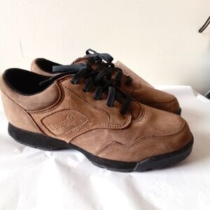 Propet NWT Men's Brown Suede Leather Travel Walker Casual Shoes 8EE MSRP $109.99